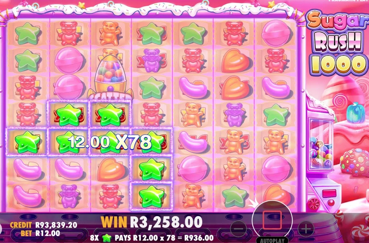 Sugar Rush 1000 μπόνους